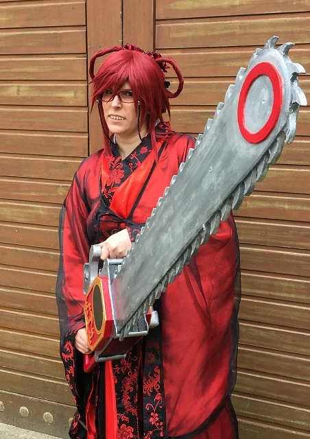 Cosplay-Cover: Grell Sutcliff