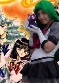 Cosplay-Cover: Eternal Sailor Pluto ☆ Artbook Version