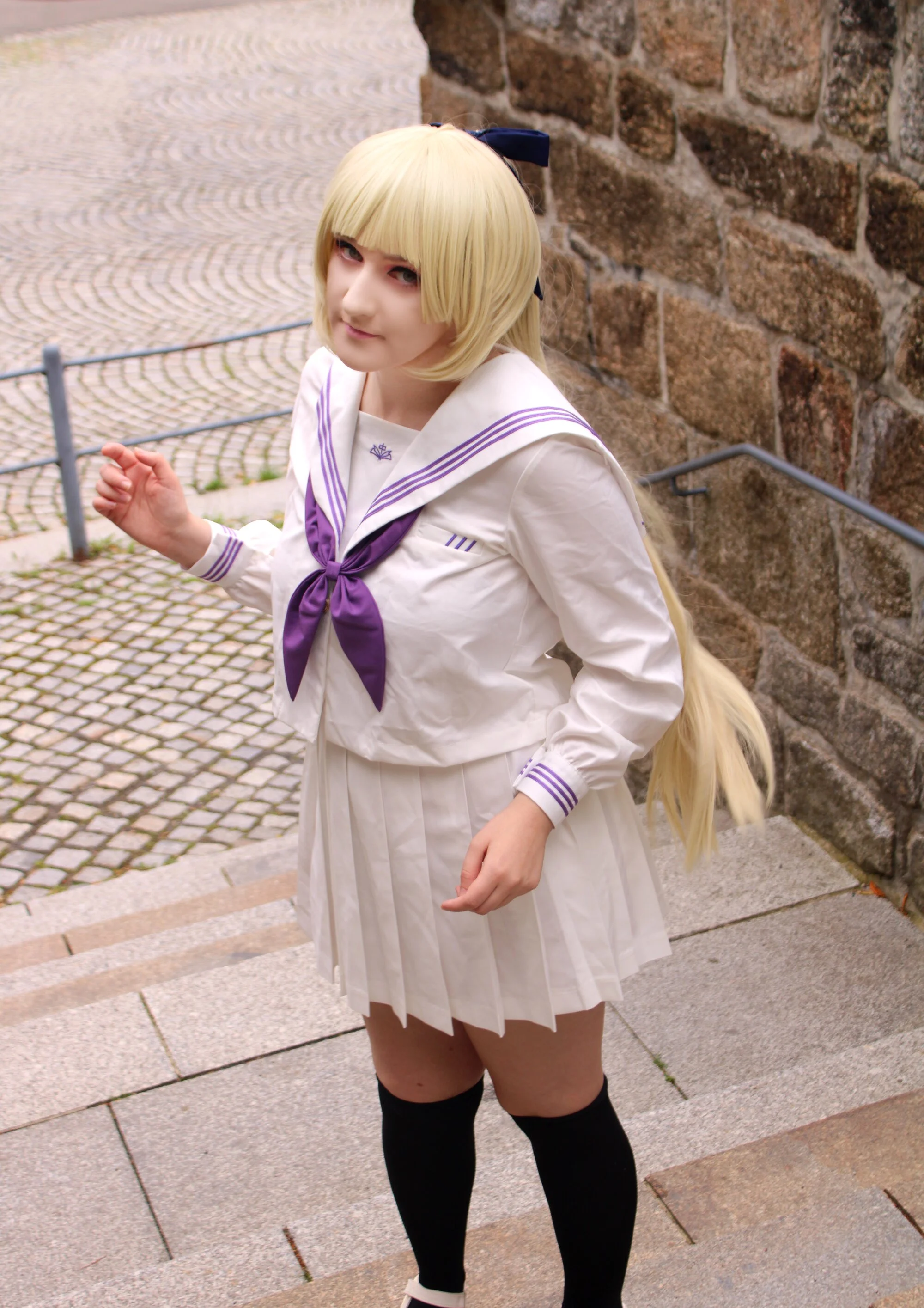 Cosplay-Cover: Noriko Kurosaki (Mittelschulversion)