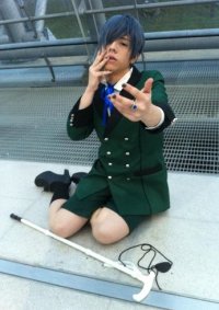 Cosplay-Cover: Ciel Phantomhive ▬ シエル·ファントムハイヴ • [Green-Basic No.