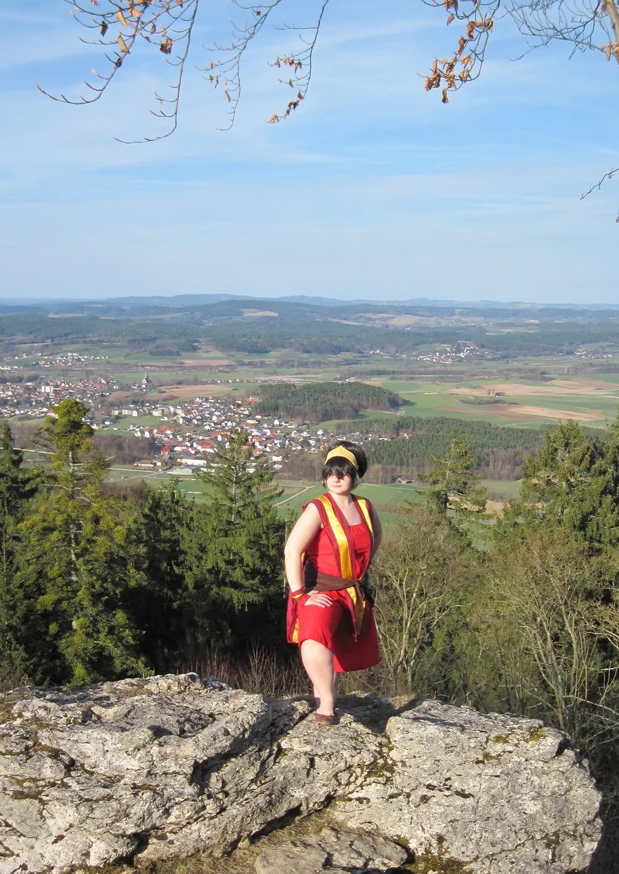 Cosplay-Cover: Toph Bei Fong [fire nation disguise]