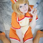 Cosplay: Kagamine Rin ♥ Love Colored Ward ♥