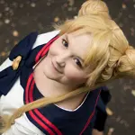 Cosplay-Cover: Usagi Tsukino [Finale Schuluniform]