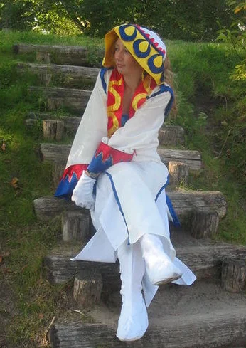 Cosplay-Cover: Rikku White Mage