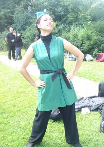 Cosplay-Cover: Schwertmeisterin