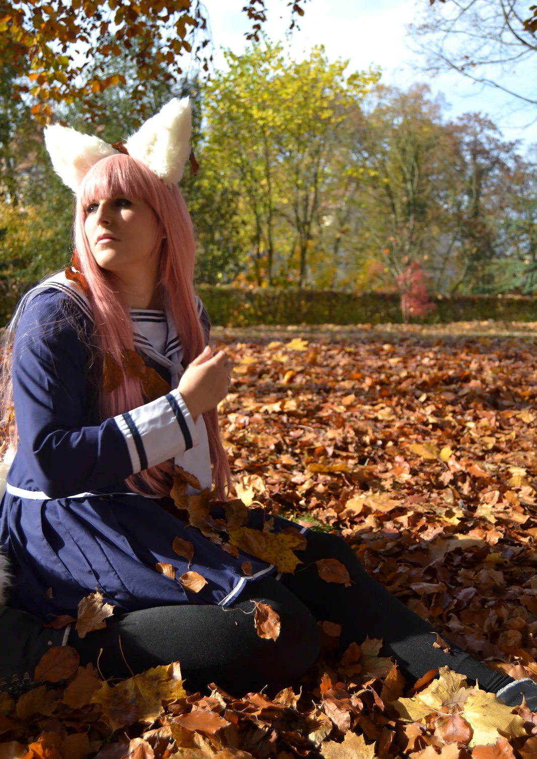 Cosplay-Cover: Luka Megurine (Cat - Schooluniform - Fanart)