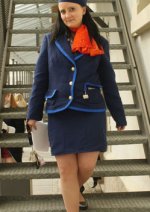 Cosplay-Cover: Stewardess