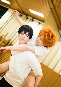 Cosplay-Cover: Tobio Kageyama( Karasuno Trainingsoutfit )