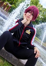 Cosplay-Cover: Rin Matsuoka (Samezuka Trainingsanzug)