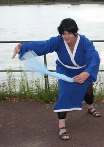 Cosplay-Cover: Katara vom Wasserstamm
