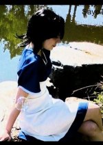 Cosplay-Cover: Rukia Kuchiki - Blau-Weißes Kleid