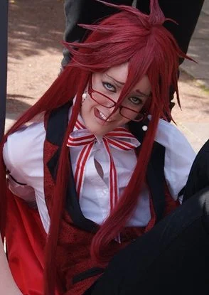 Cosplay-Cover: Grell Sutcliff
