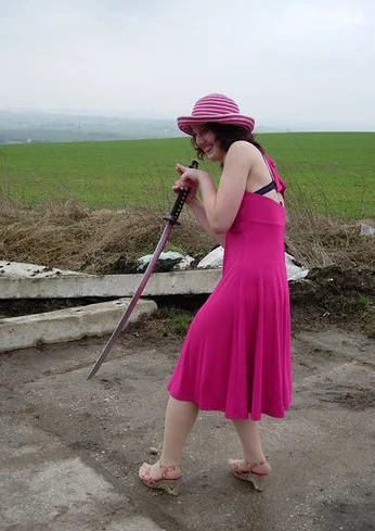 Cosplay-Cover: gefallener Engel
