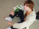 Cosplay-Cover: Yoshitaka Nakabayashi (Schuluniform)