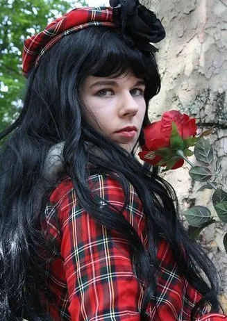 Cosplay-Cover: Yukari Hayasaka (1. Modeloutfit)