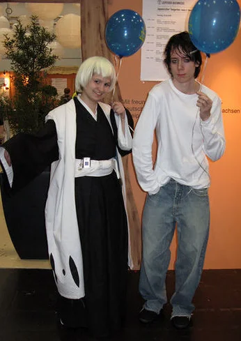 Cosplay-Cover: Gin Ichimaru im Toushiro Hitsugaya - Cosplay
