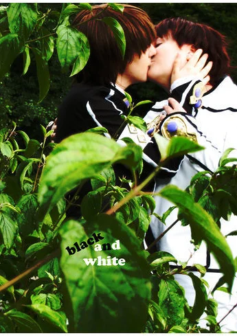 Cosplay-Cover: Syaoran - Artbook black and white