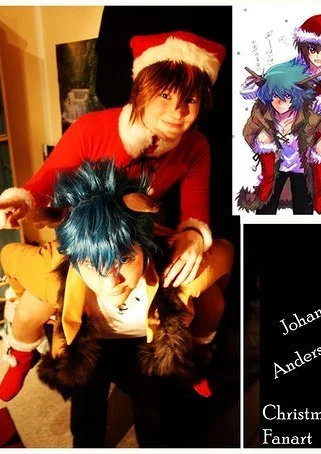 Cosplay-Cover: Johan Andersen # Christmas Fanart #