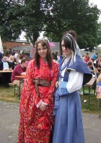 Cosplay-Cover: Kaya auf der Ani (mit rotem Kimono XD) [Hagakure]