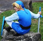 Cosplay-Cover: Link [Four Swords - Blue]