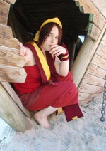 Cosplay-Cover: Toph (Fire Nation Style)