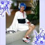 Cosplay-Cover: Ayanami Rei ~ (Night of Festival Kimono)