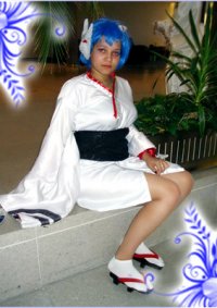 Cosplay-Cover: Ayanami Rei ~ (Night of Festival Kimono)