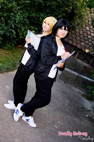 Cosplay-Cover: Yachi Hitoka [Trainingsanzug]