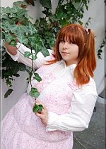 Cosplay-Cover: Pink and White Tartan Lolita