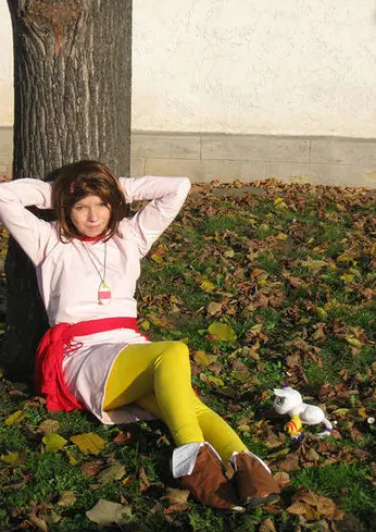 Cosplay-Cover: Hikari Kamiya (Winterversion)