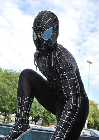 Cosplay-Cover: Black Spider-Man