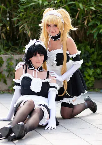 Cosplay-Cover: Izumi Sawatari - Maiddress
