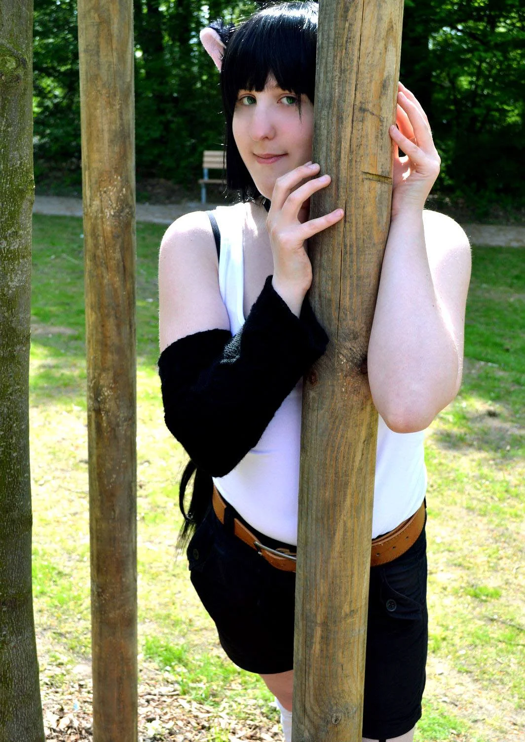 Cosplay-Cover: Klecks Gijinka (Chans Katze)