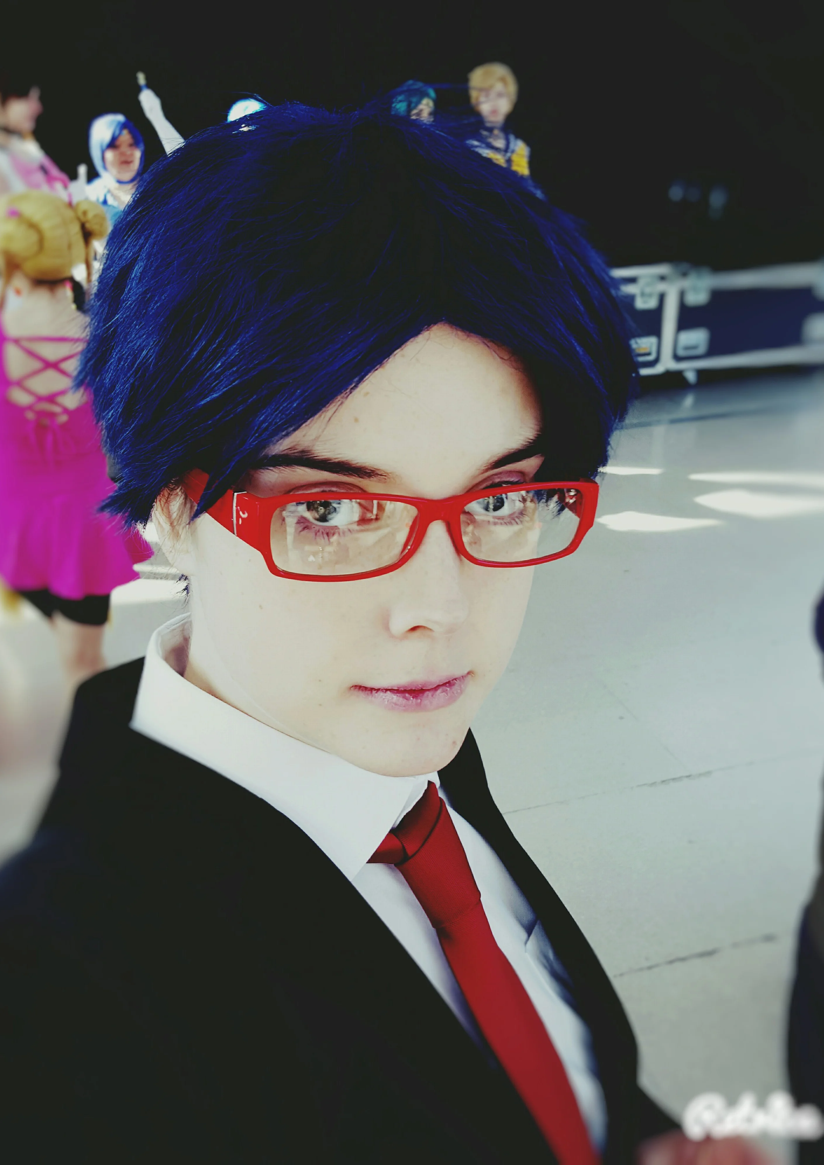 Cosplay-Cover: Rei Ryugazaki (Winter Schuluniform)