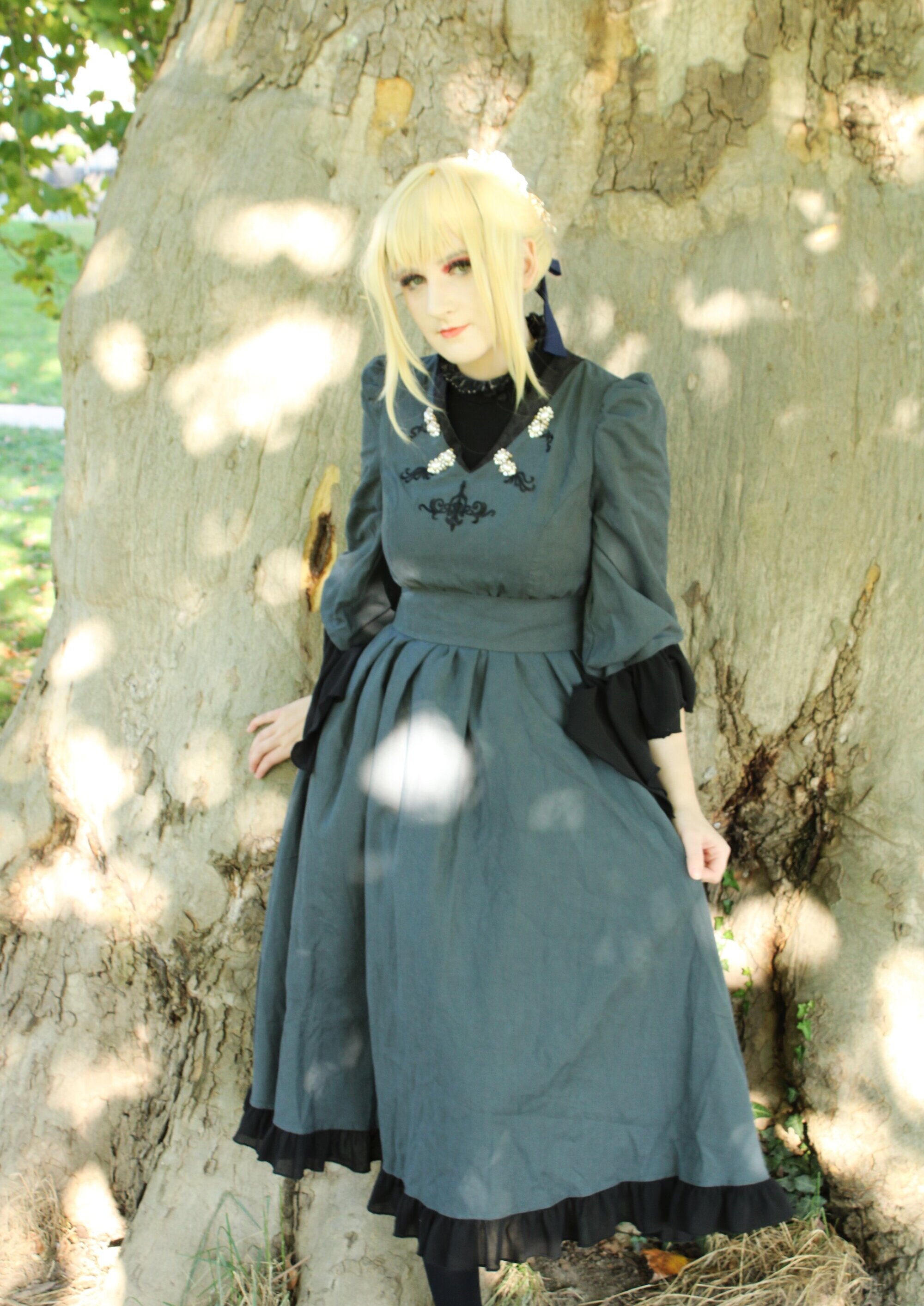 Cosplay-Cover: Arthoria Pendragon (Heavens Feel 3 Promo Art)