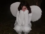 Cosplay-Cover: Weißer Kuschelengel