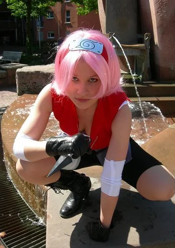 Cosplay-Cover: Sakura Haruno ( Shippuden ~ Time Jump Version ~ )