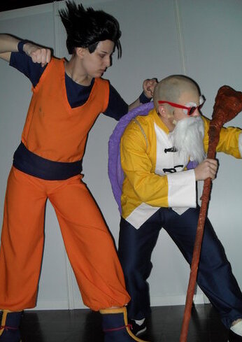 Cosplay-Cover: Muten Roshi