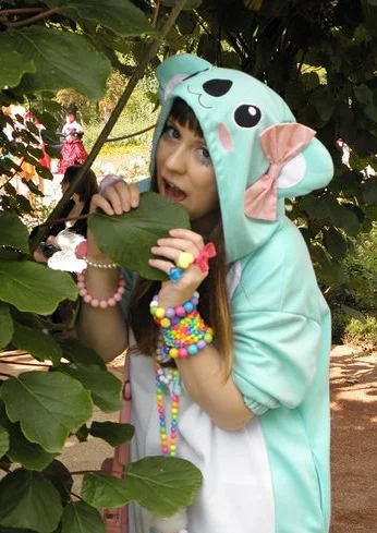 Cosplay-Cover: Ghetto-Checker-kawaii-Pornopanda-ääähäääh Koala