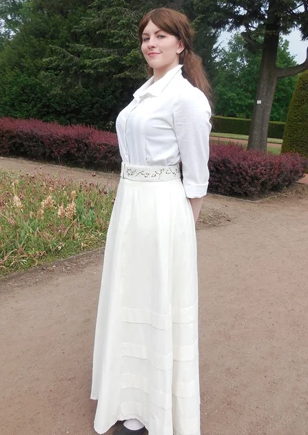 Cosplay-Cover: Lucy Honeychurch (A Room with a view)