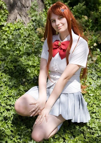 Cosplay-Cover: Orihime Inoe - Schuluniform
