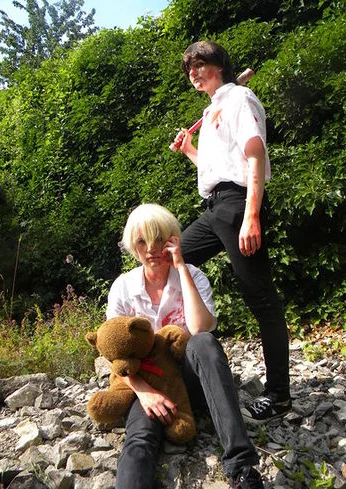 Cosplay-Cover: Maebara Keiichi