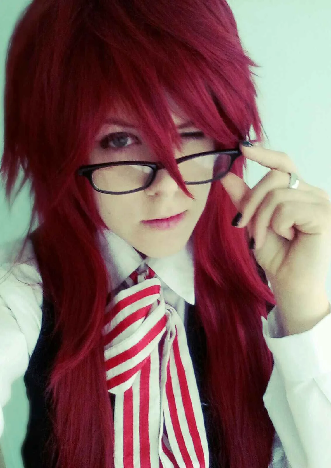 Cosplay-Cover: Grell Sutcliff