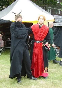 Cosplay-Cover: Feuermagier aus Gothic 2