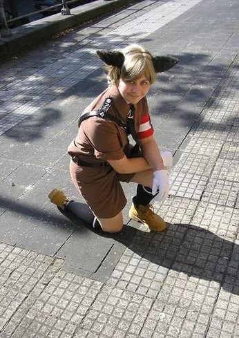 Cosplay-Cover: Oberfeldwebel Schrödinger - Manga Version