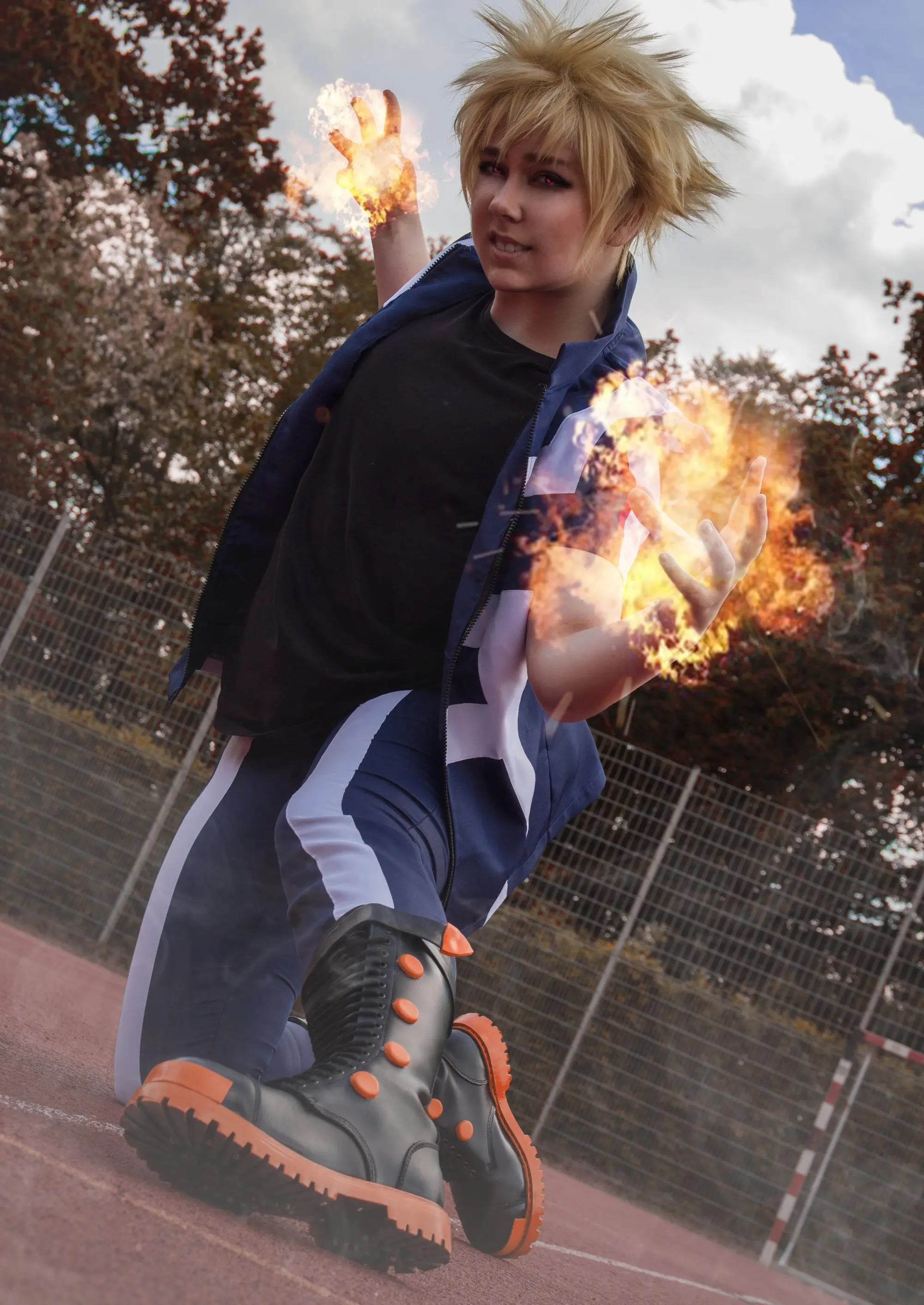 Cosplay-Cover: Katsuki Bakugou Training