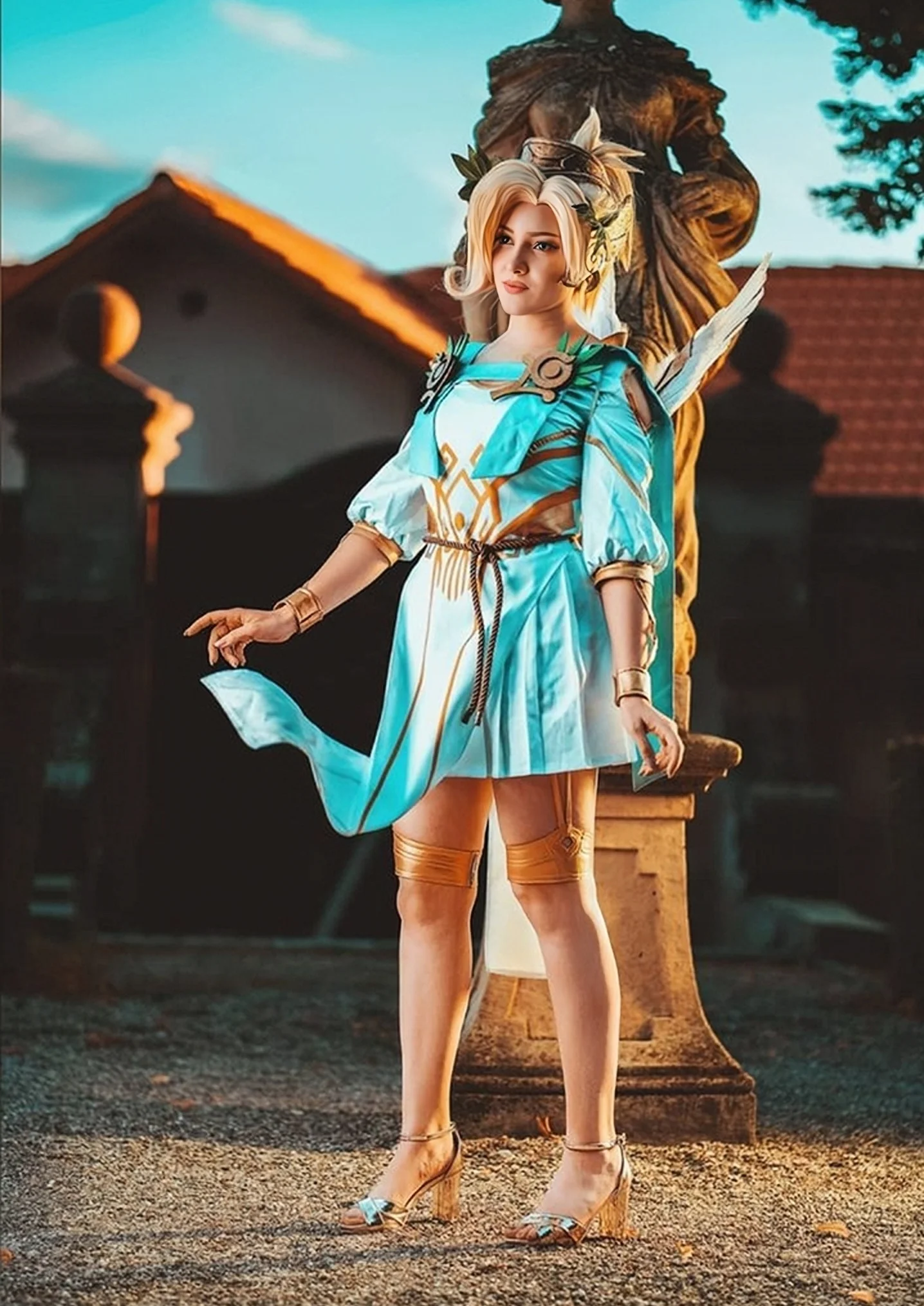 Cosplay-Cover: Winged Victory Mercy - Overwatch