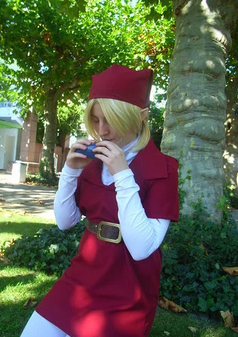 Cosplay-Cover: Link (rote Rüstung)