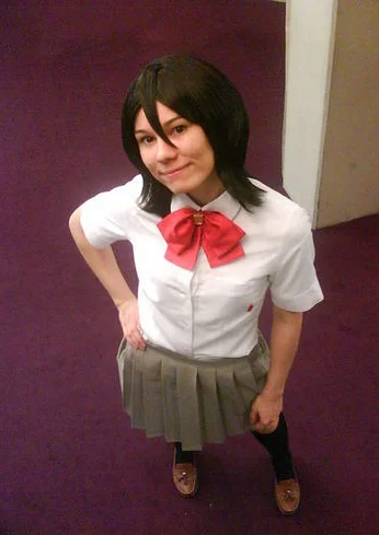 Cosplay-Cover: Kuchiki Rukia - Schuluniform