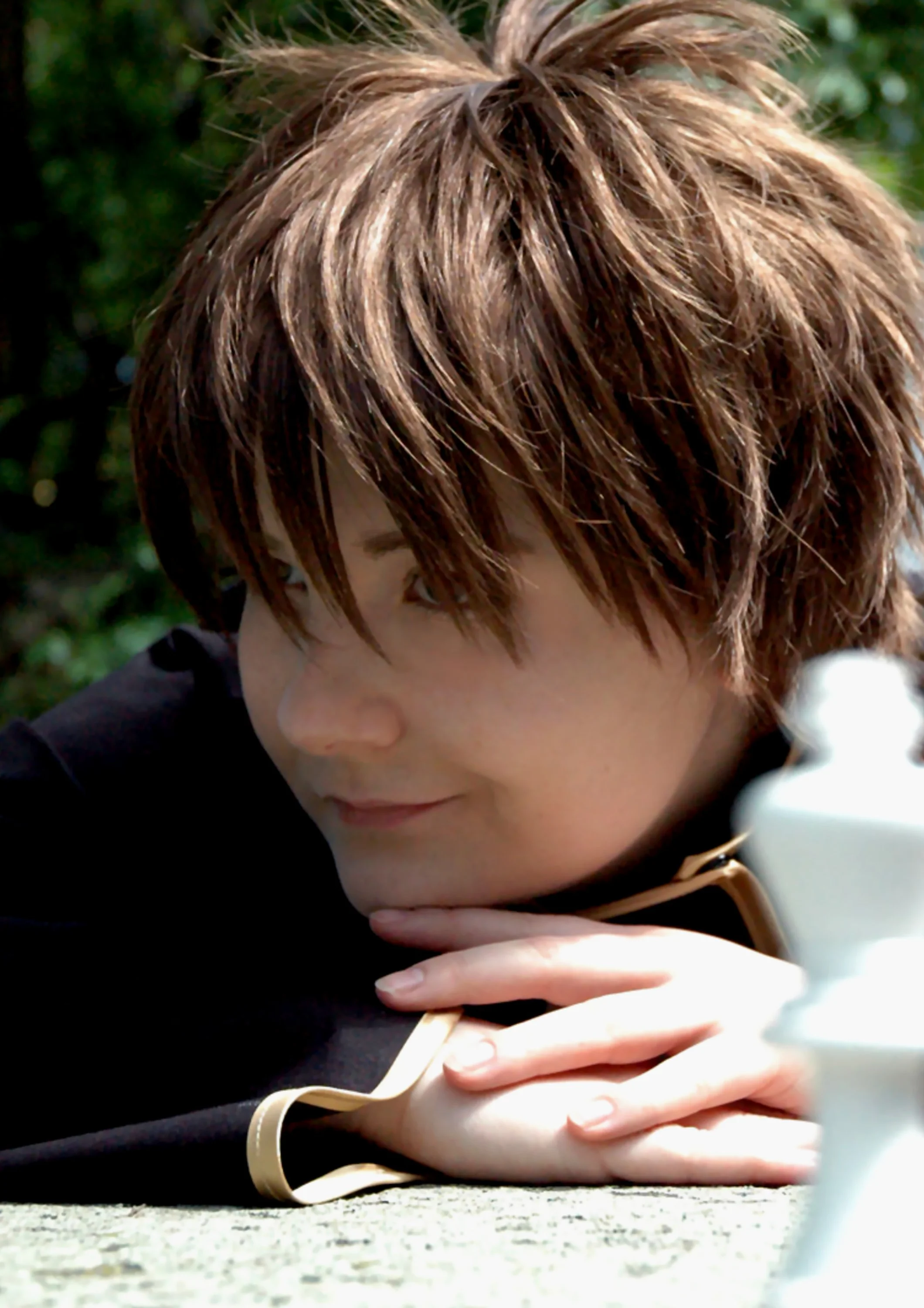 Cosplay-Cover: Suzaku Kururugi [Schuluniform]